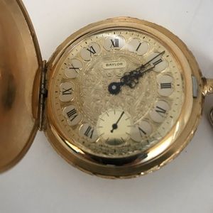 Baylor Pocket watch and chain